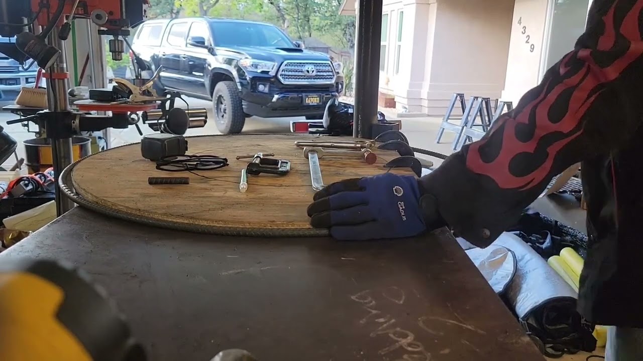 Building Crab hoop nets, ambush or cone style.