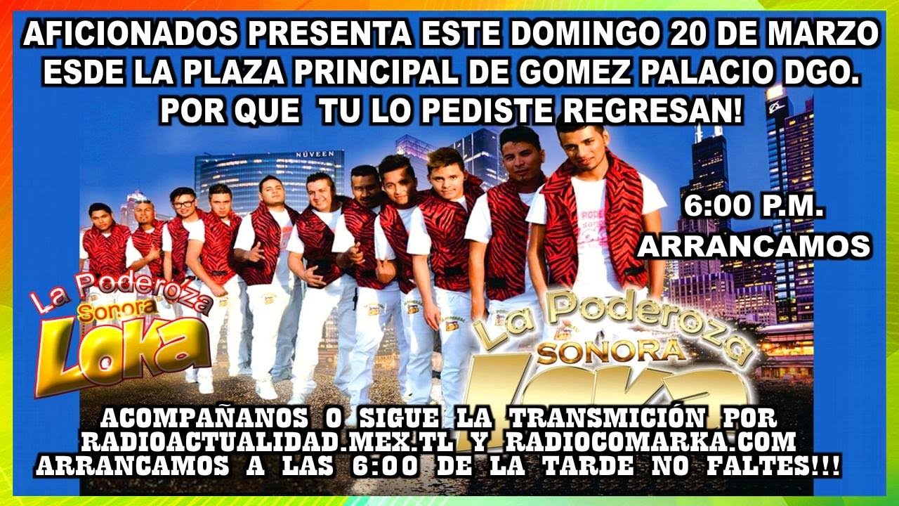 AFICIONADOS DE RADIOCOMARKA PRESENTA: