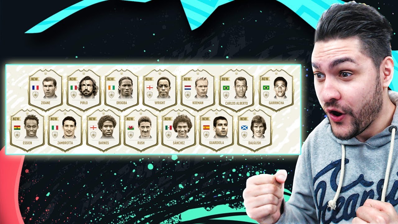 FIFA 20 ALL NEW ICONS RATINGS REVEALED !!!!