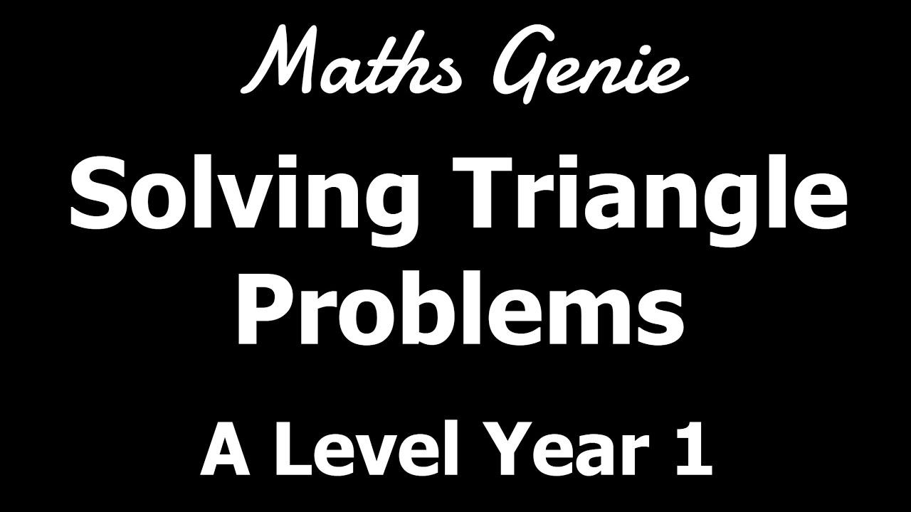 Solving Triangle Problems