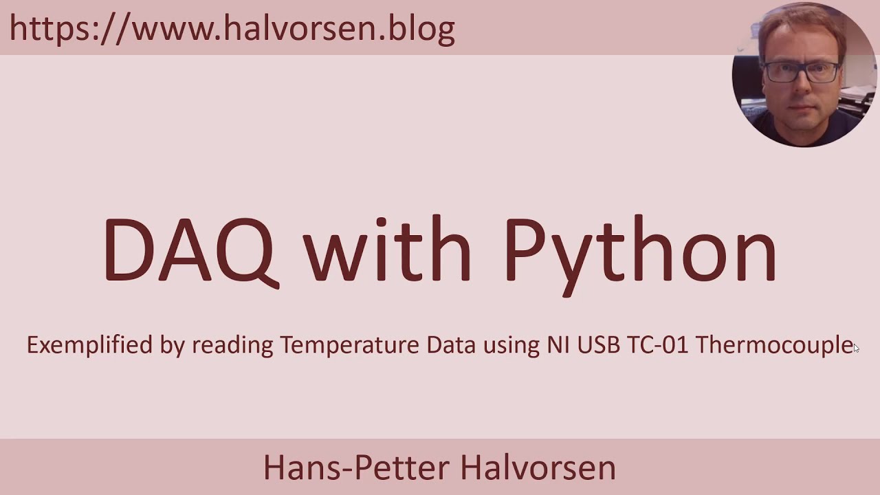 DAQ с Python