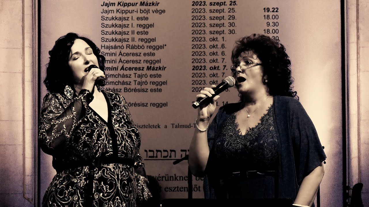Vi iz dus gesele (Yiddish) (Volt egy kis utca) Sümegi Eszter és Masa Anita Sabbathsong Klezmer Band