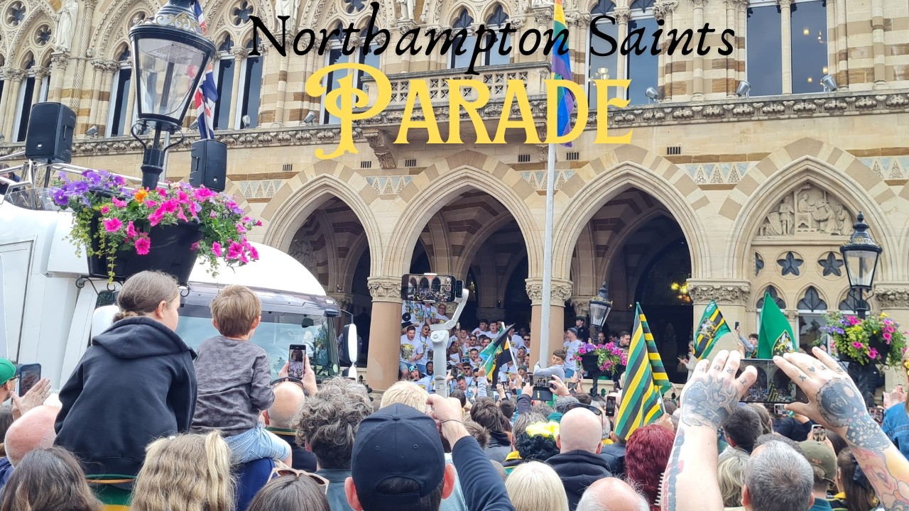 Northampton Saint Premier Champions Parade celebrations