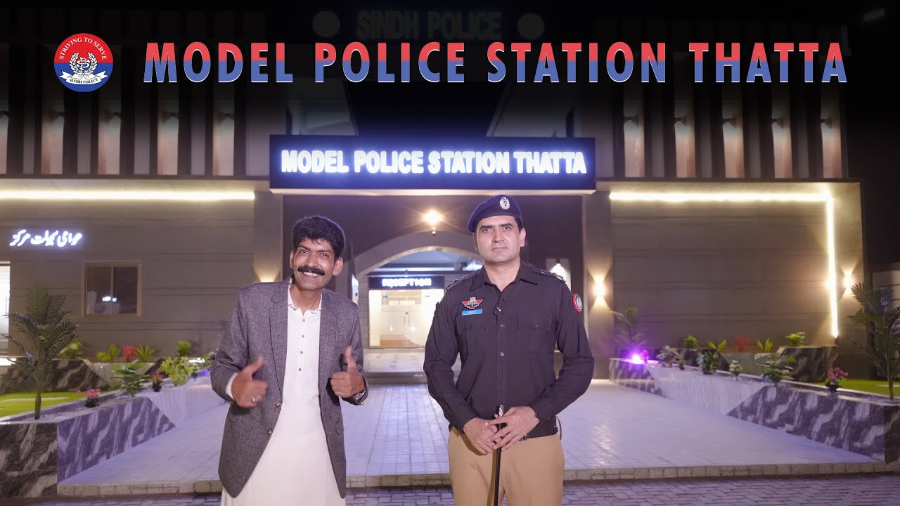 Model Police Station Thatta | SSP Dr Imran Khan | Asghar Khoso