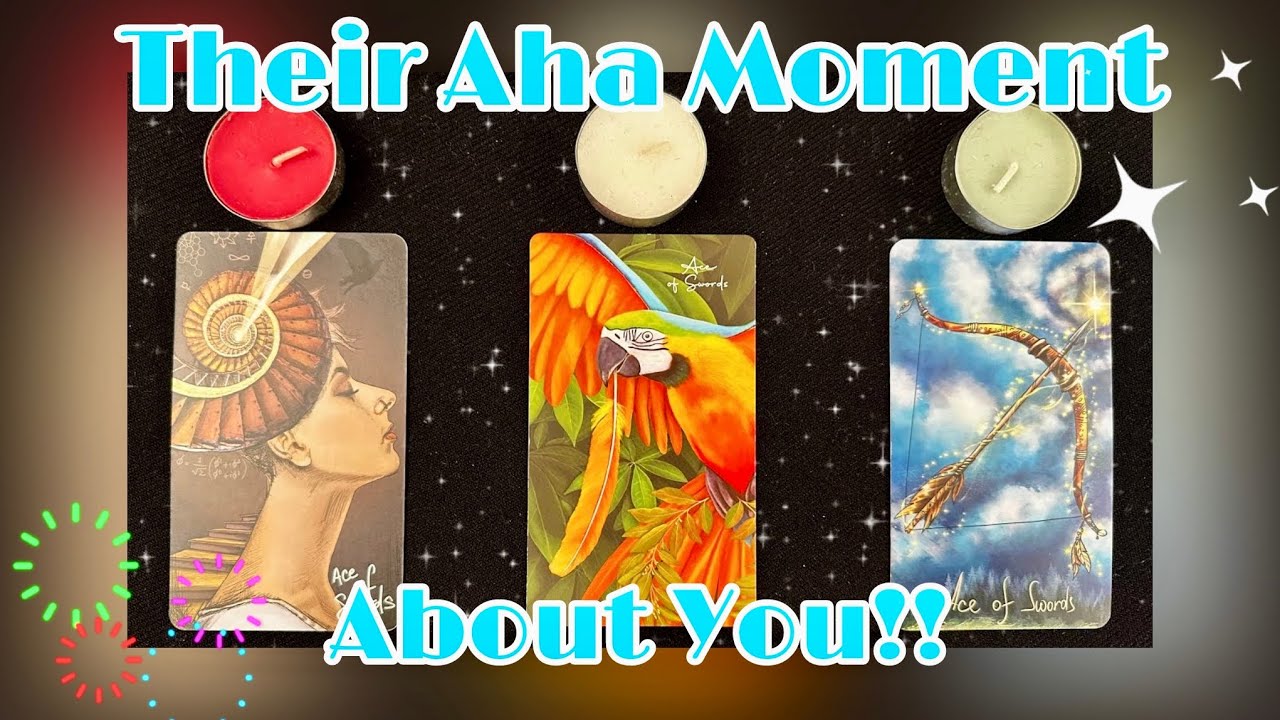 🤯Their AHA Moment About YOU!! (what is it??)💡⚡️🗡️ *Pick A Card* Timeless Tarot Psychic Love Reading