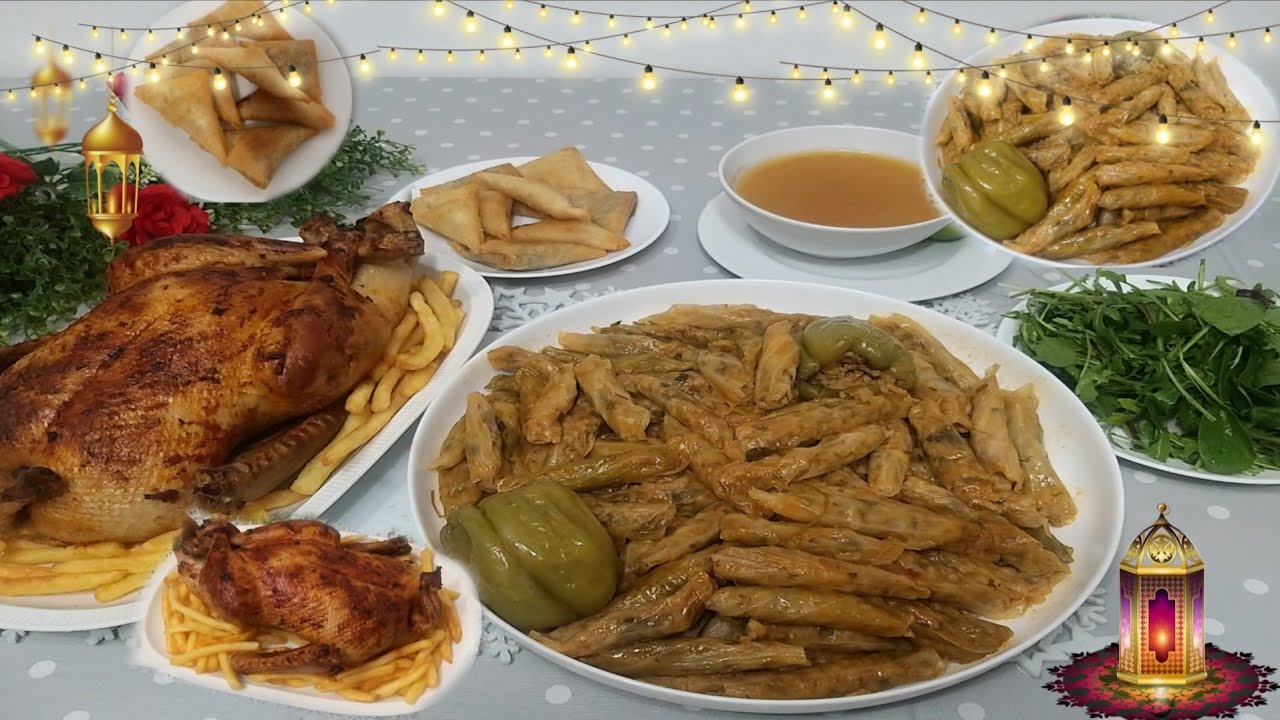 أول يوم فطار فى رمضان 🌛مرحبا شهر الصوم🌜رمضان عندى حاجه تانيه 