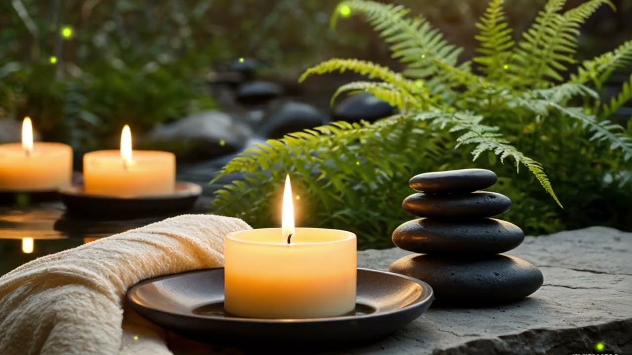 Relaxing Spa Music 🌼 Long Hours Stress Relief, Insomnia Cure, Gentle Piano Music