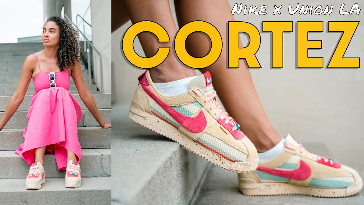 The BEST NEW Summer SNEAKER of 2022!  Union LA x Nike Cortez On Foot Review How to Style