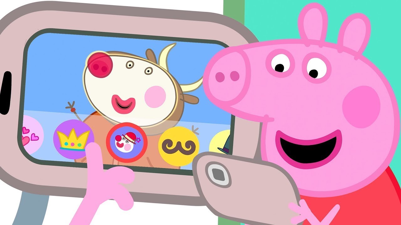 Peppa Pig Tales 📱 Peppa's First Camera And Filter Fun 🤪 Peppa Pig Episodes