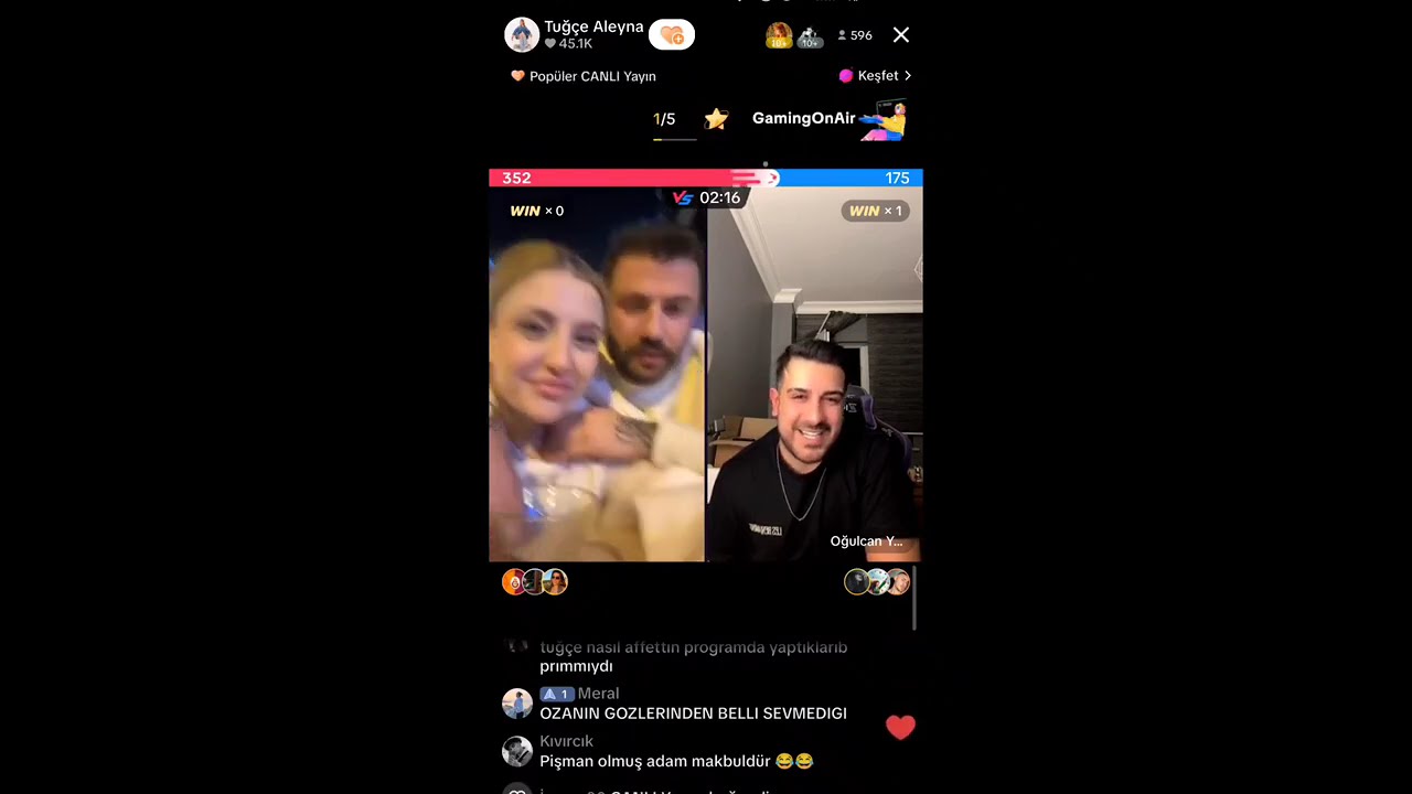 Tuğçe Aleyna Ozan Yakın Tiktok Canlı Yayın #kısmetseolur #tuğçealeyna #ozanyakın #tuğoz