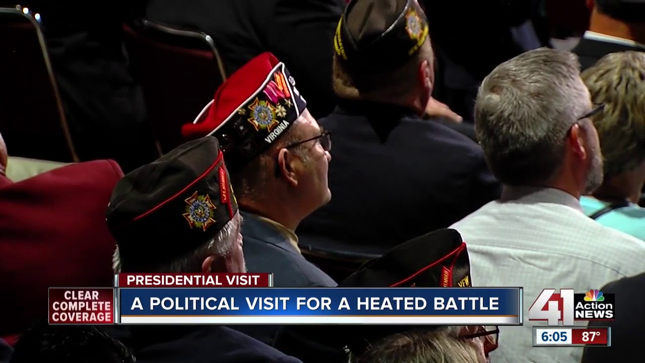 Trump in KC: A political visit for a heated Senate battle