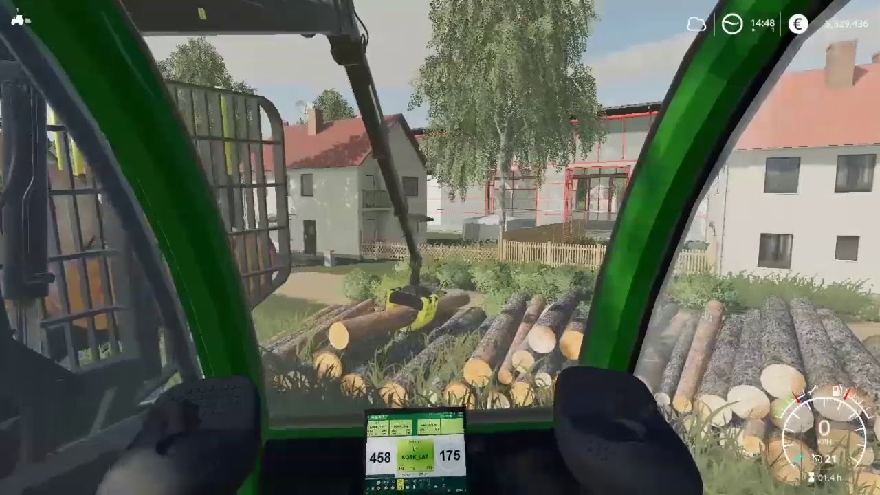 Fs 19 forestry. John Deere 1910 by execut forest mods.