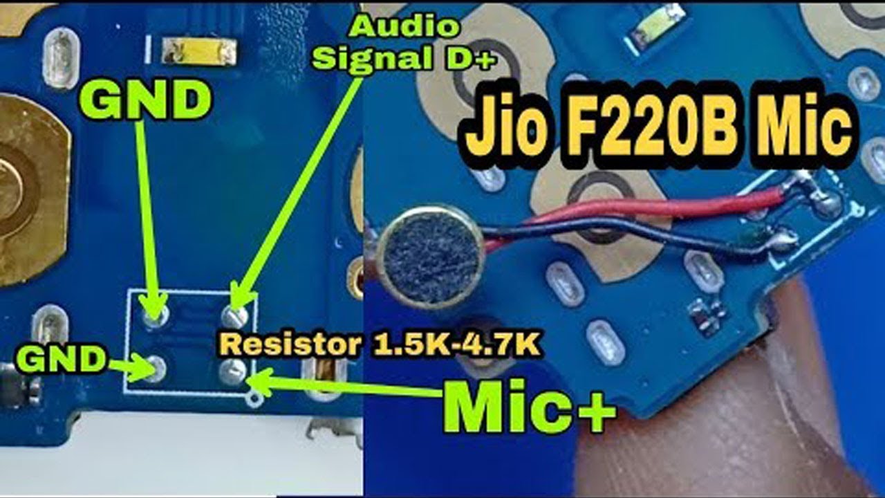 Jio F220B Mic Jumper | 4 Pin Mic Convert 2 Pin Universal Mic By Hindi Indian Technology