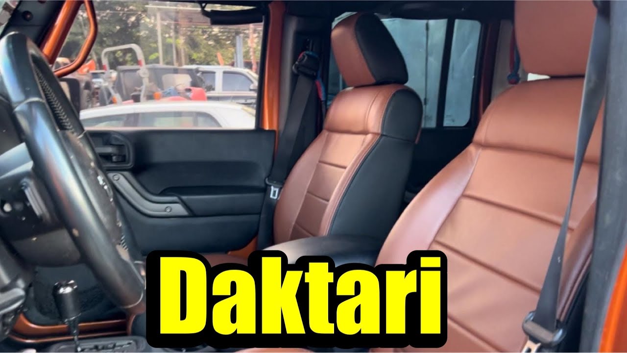 Que Paso en el Taller? Cap 90 Tapizaron el Daktari Jeep JKU