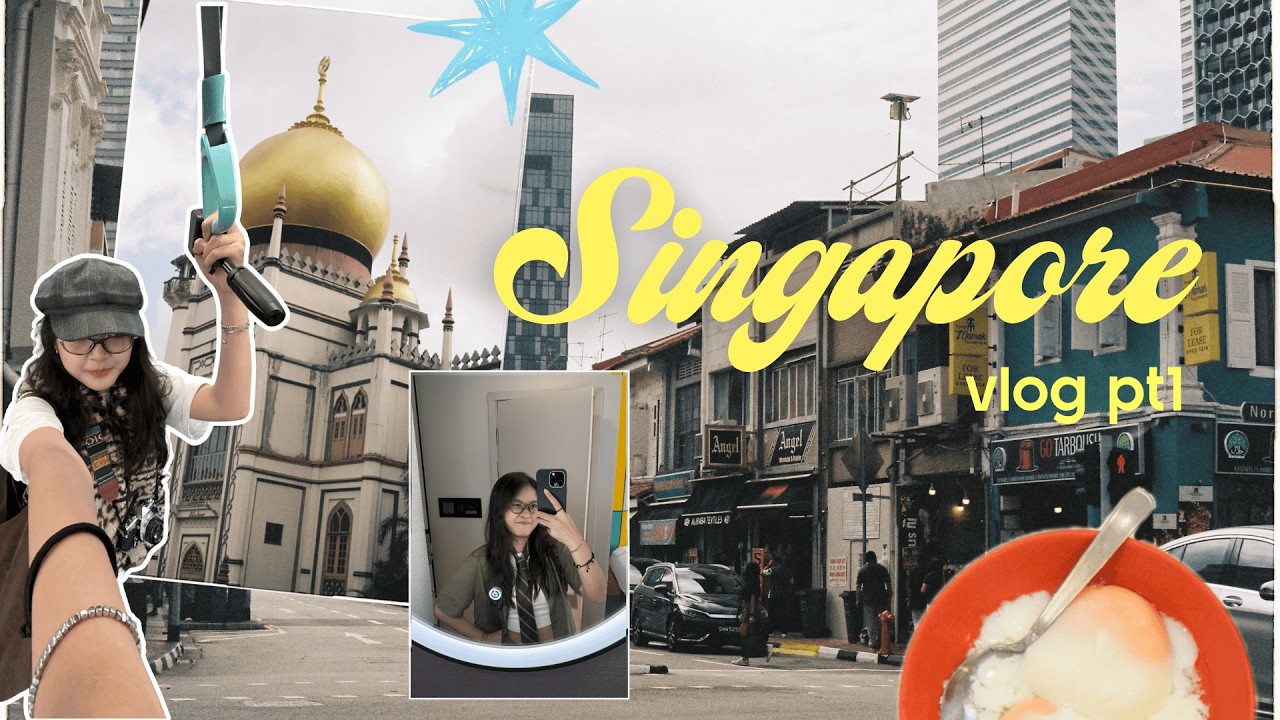 singapore vlog| ݁˙⋆✮ một mình lên plan đi TỰ  TÚC cho 12 người và những 
