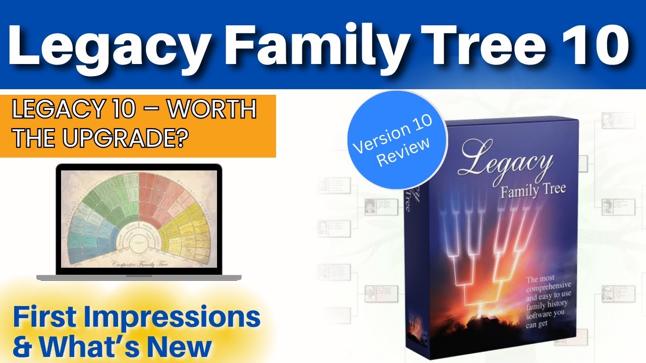 Legacy Family Tree 10: первые впечатления и что нового