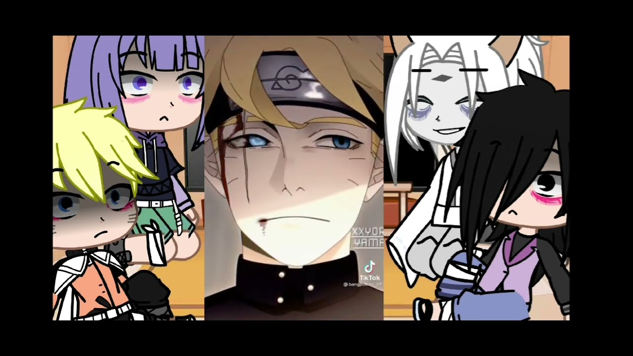 Boruto Adults +Momoshiki  react to boruto ⚠️{(chapter 66)}⚠️