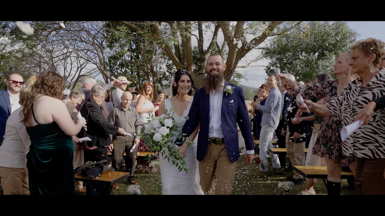 Ned + Nadia Wedding on a Beautiful private property