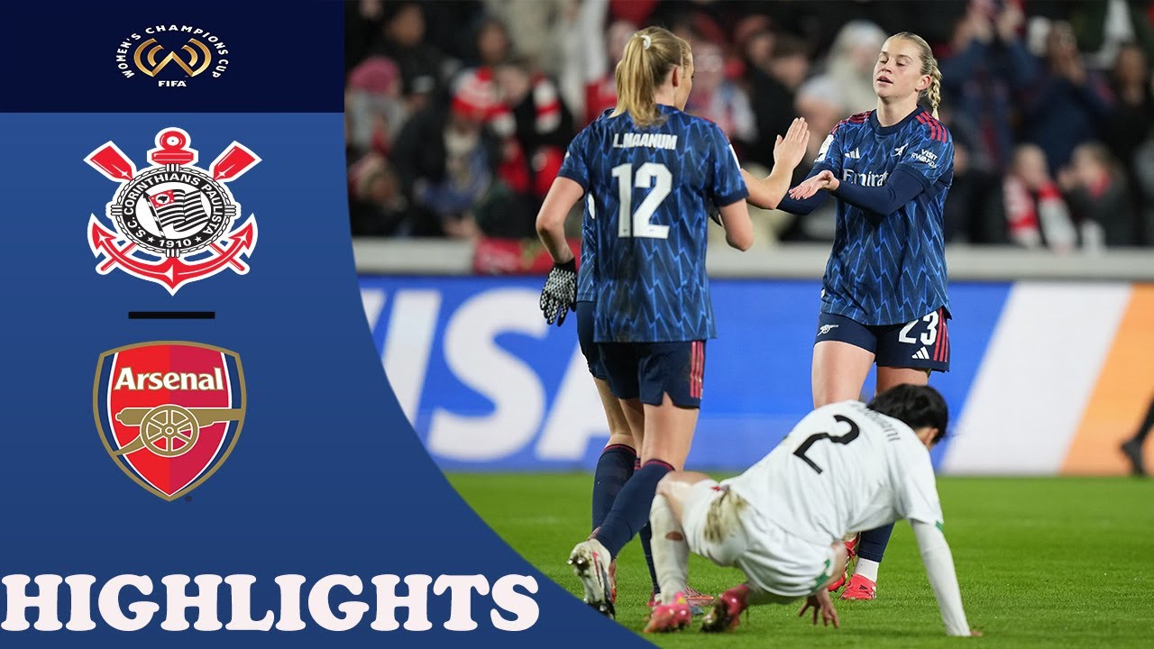 Arsenal vs Corinthians Highlights | Women's Champion Cup 2026 FINAL