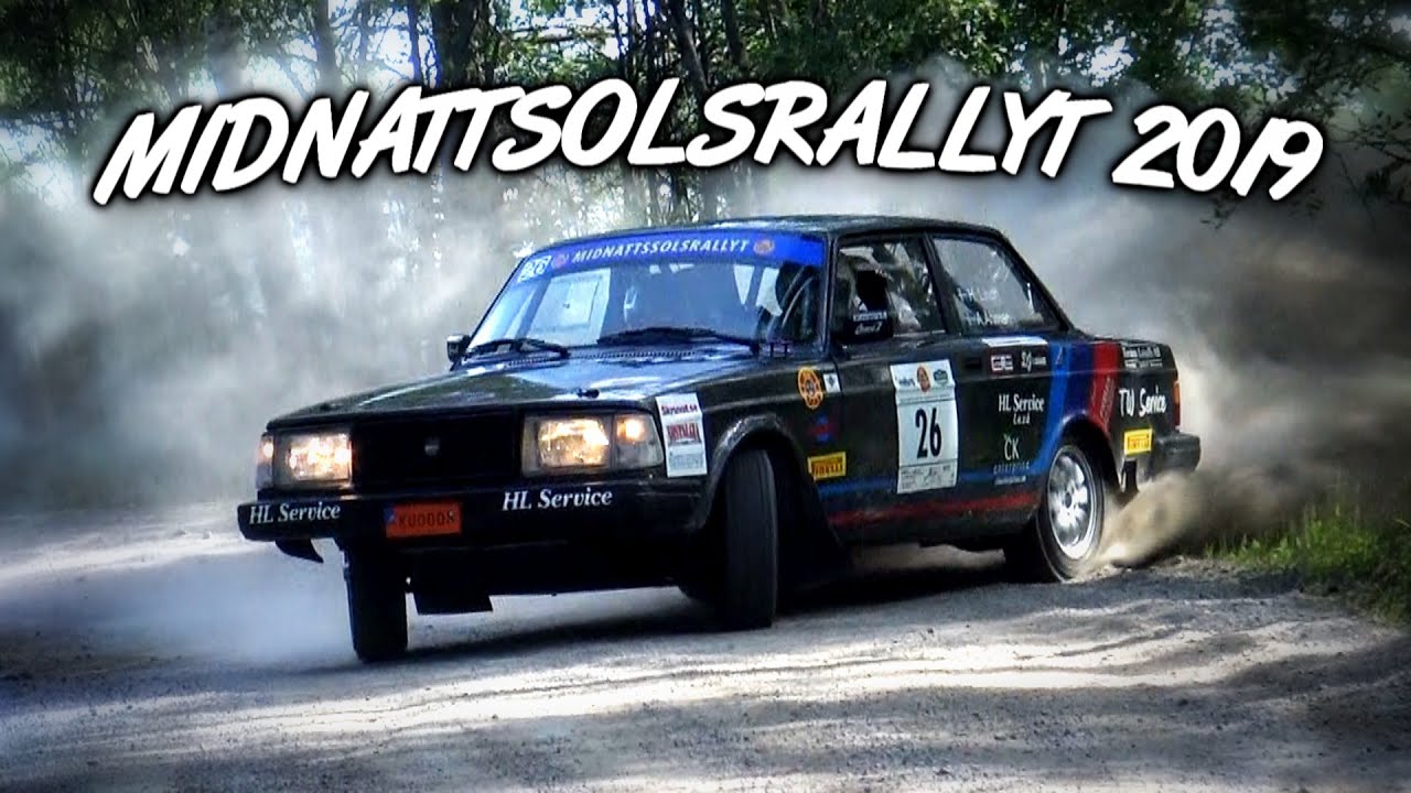 Midnattssolsrallyt 2019 - Biggest Historic Rally in Sweden!