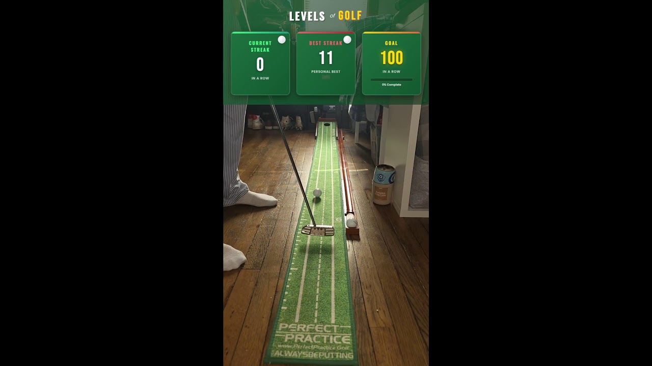 PUTT ASMR (Levels of Golf)