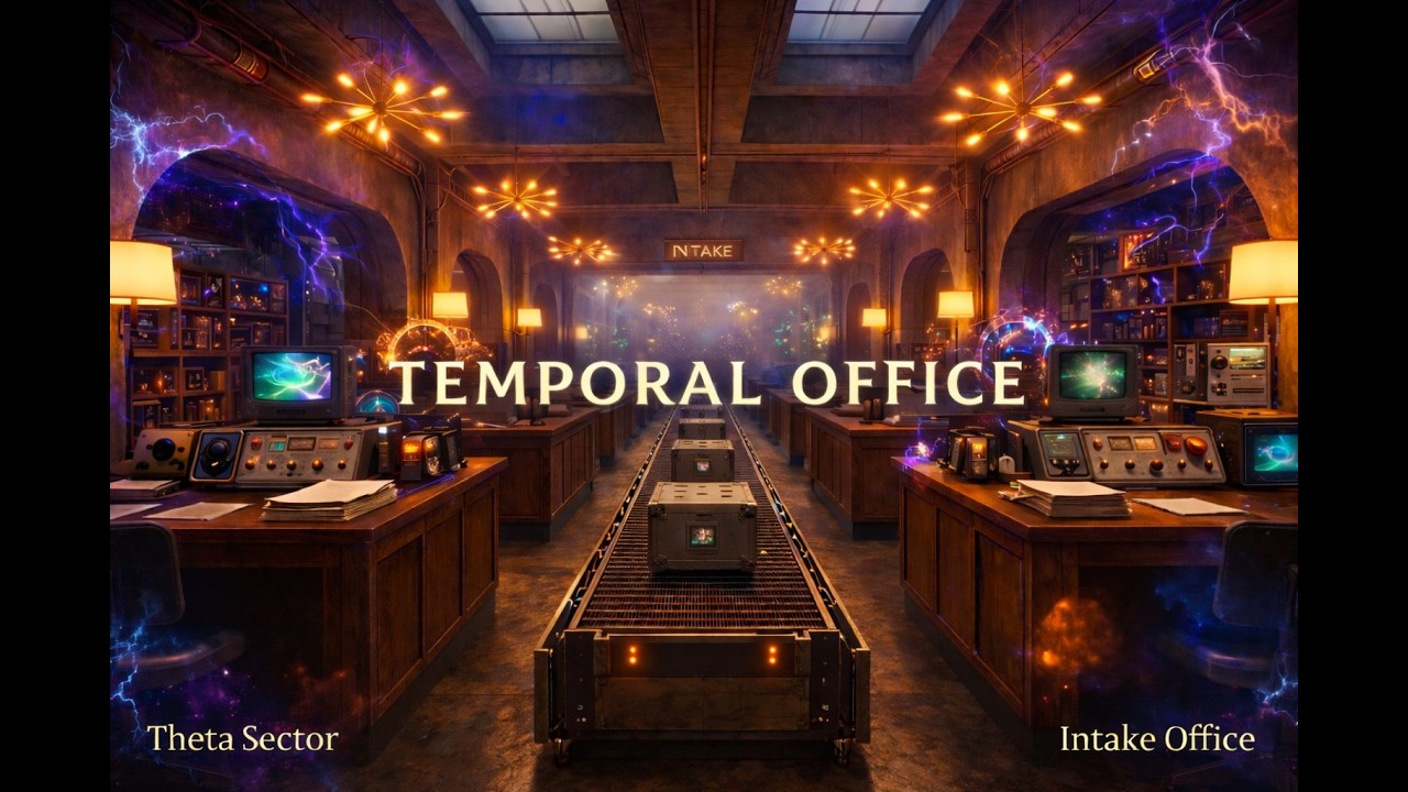 Temporal Intake Facility // Retro Sci-Fi Liminal Ambience