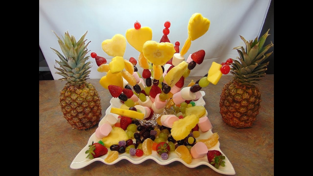 Brochetas De Fruta!!!