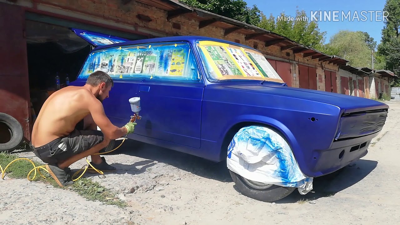 Vaz 2104 Custom Paint job by IRG Kiev