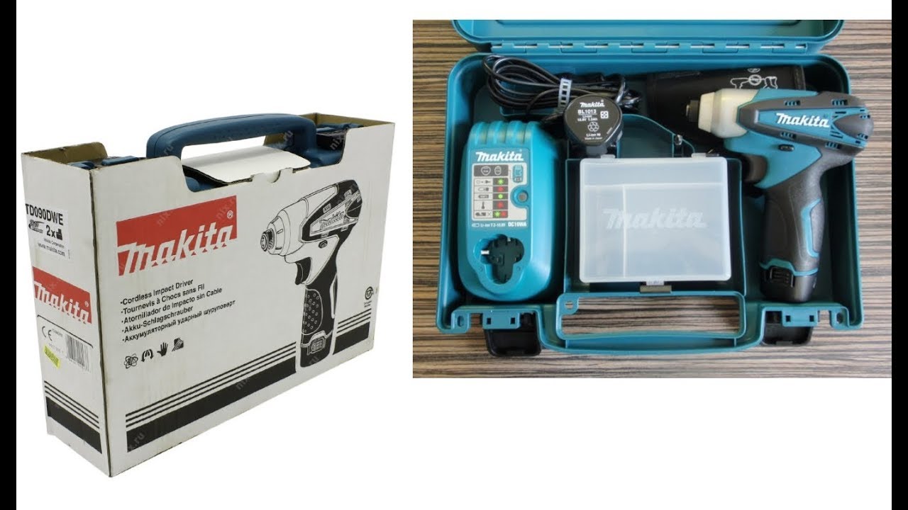 Parafusadeira De Impacto a Bateria 12v Makita Td090d - TESTE COMPLETO