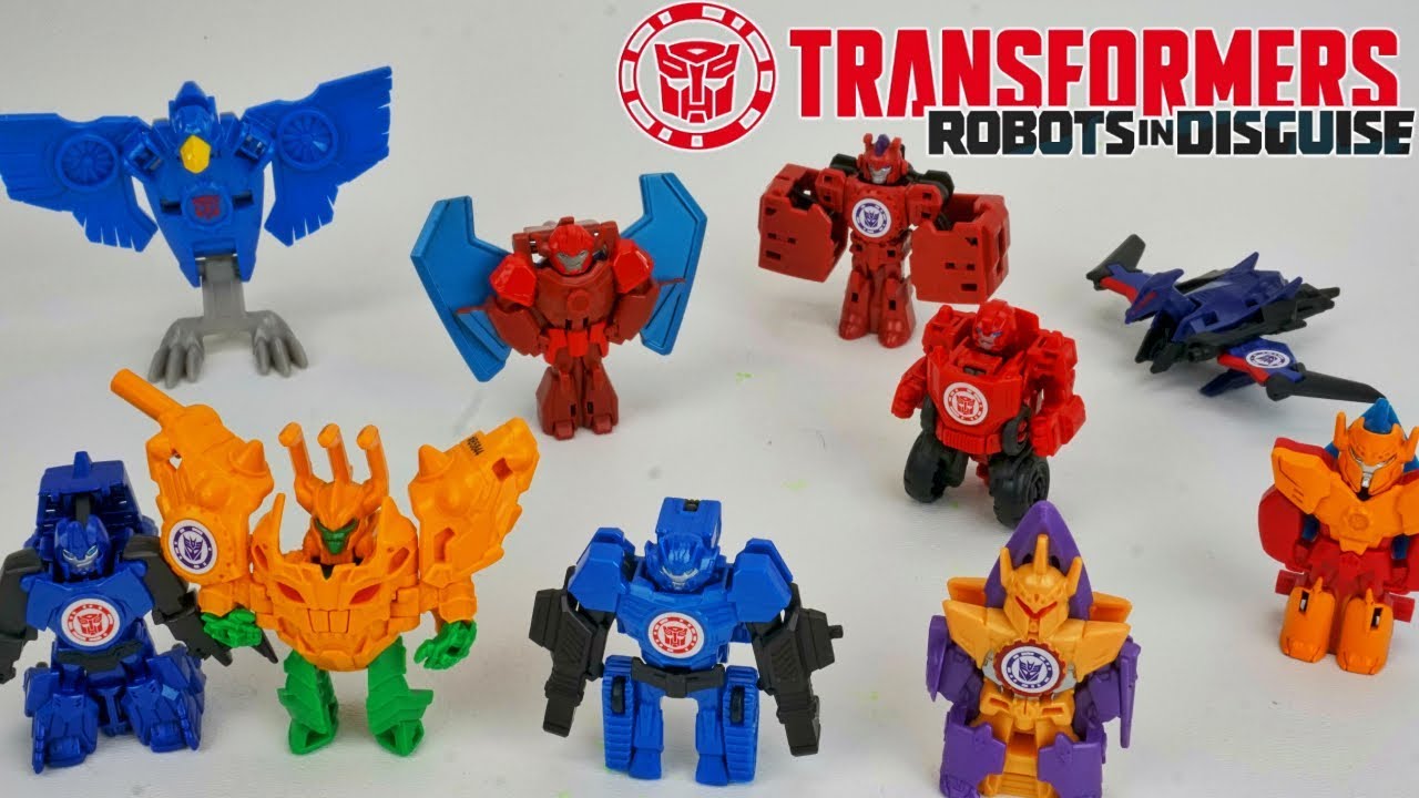 Transformers Robots in Disguise Mini Cons Tiny One Step Changers collection