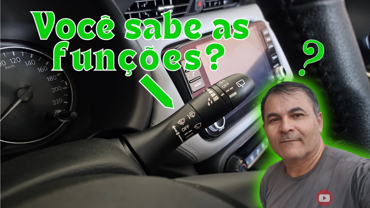 NISSAN KICKS, SAIBA COMO USAR ALAVANCA DO LIMPADOR DE VIDROS #legenda