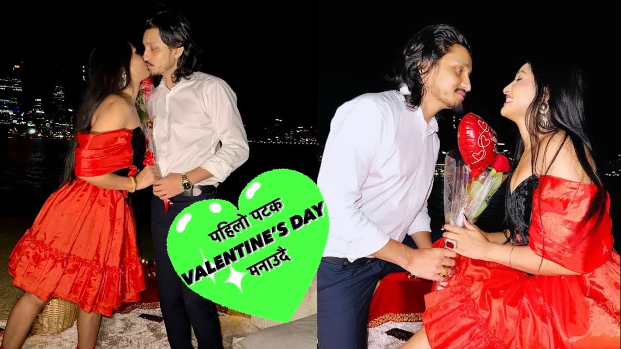 VALENTINE'S DAY SPECIAL || GOLDIE SURPRISED ME || C-LU POKHREL & GOLDIE #vlog