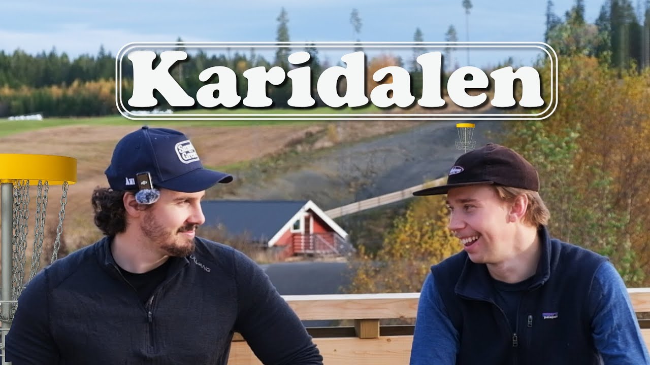 Karidalen Hvit Layout Discgolf