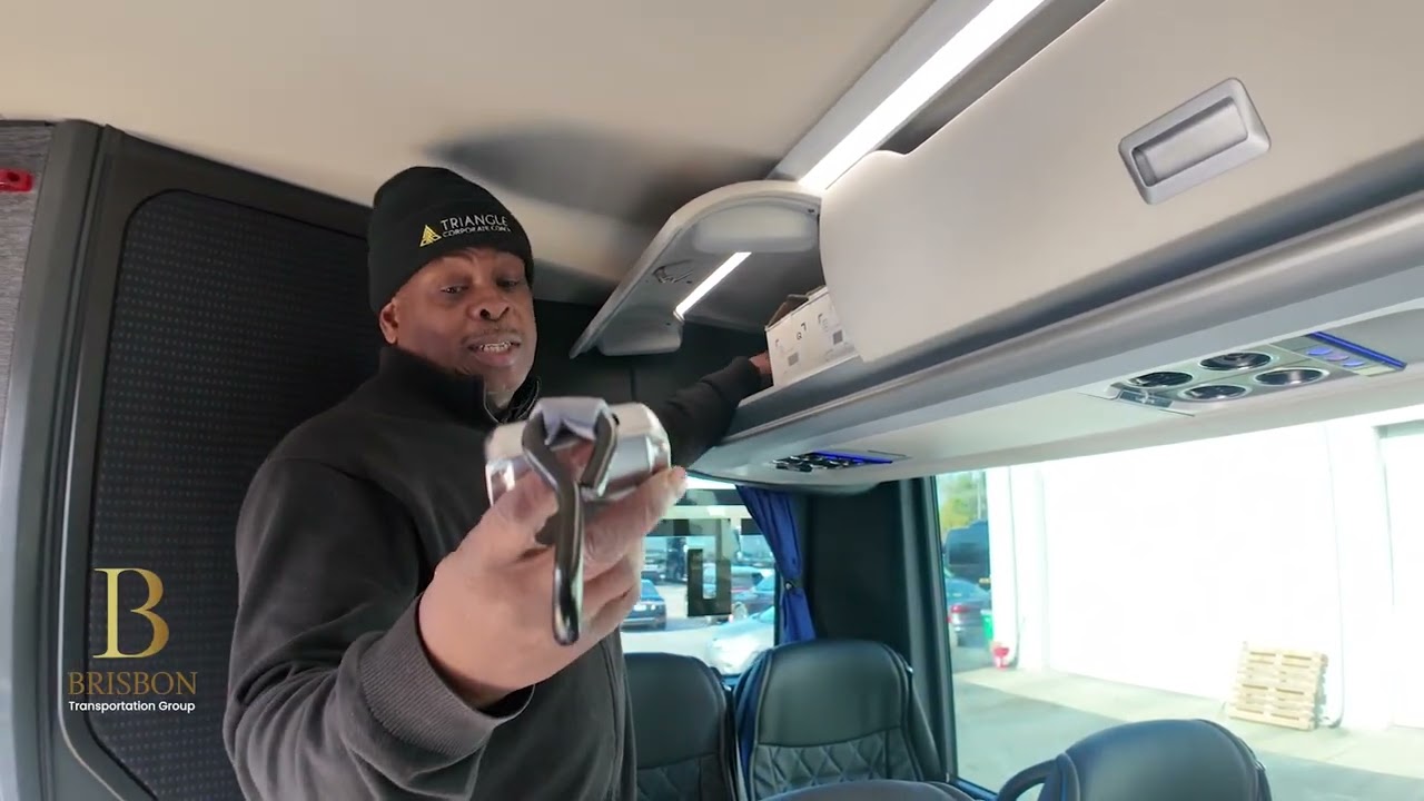 How to Properly Operate an ADA Wheelchair Lift | VanHool CX-45 Motor Coach