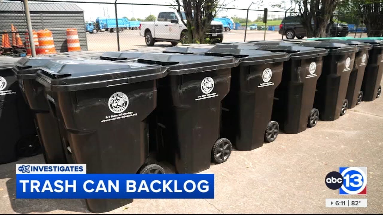 Houston tries to keep up with trash bin requests during Can Blitz