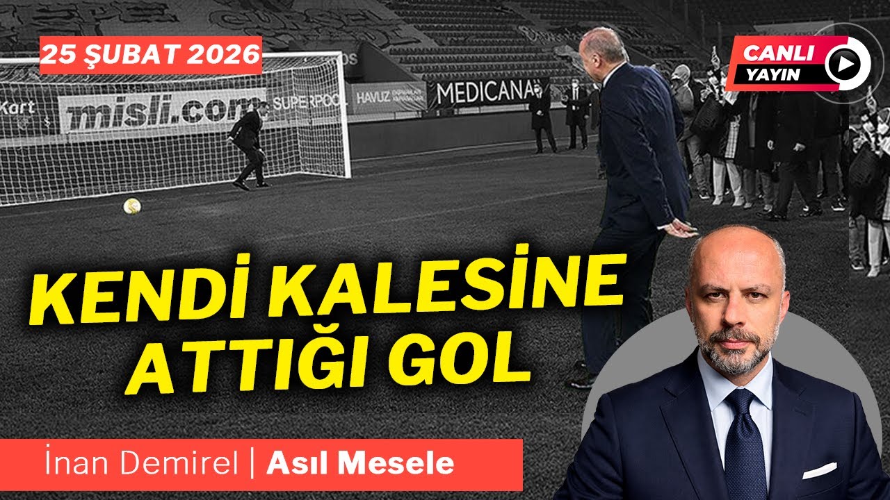 D&ouml;n Dolaş Yine Diploma | İnan Demirel | Asıl Mesele-Canlı | 25 Şubat 2026