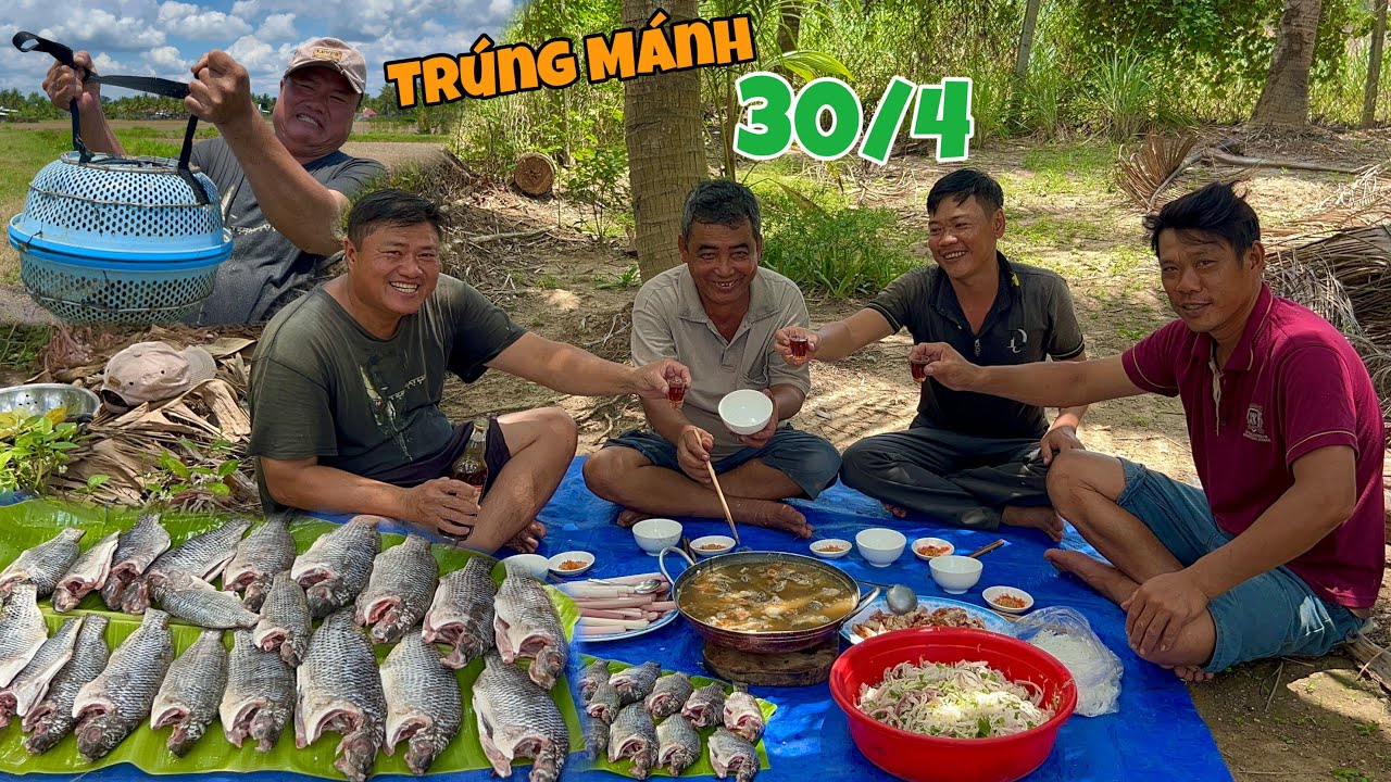 TRÚNG MÁNH Quá Lớn | Món Dân Dã Nổi Tiếng Của người MIỀN TÂY | BiBoVlog