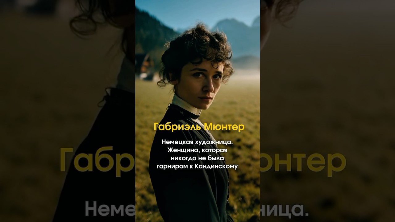 Габриэль Мюнтер #женщины #история #искусство #феминизм #художница