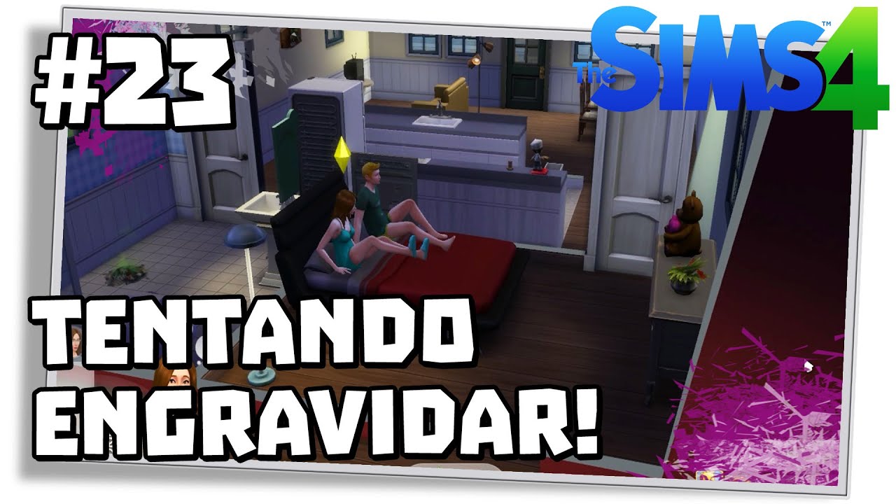 The Sims 4 #23: TENTANDO ENGRAVIDAR!