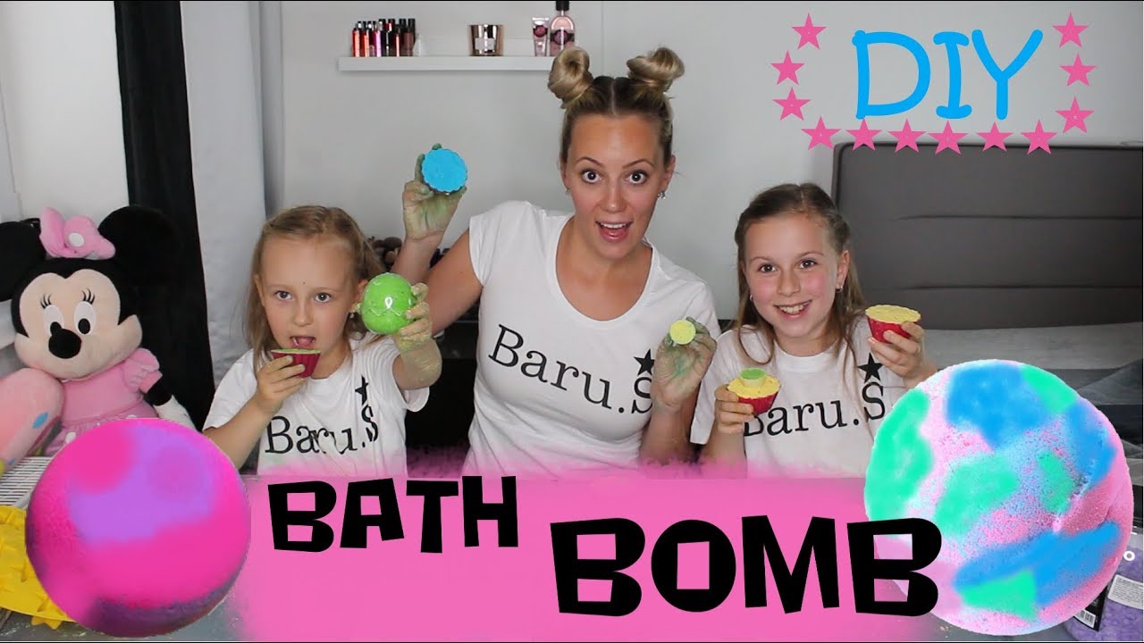 DIY BATH BOMB// Koupelové 