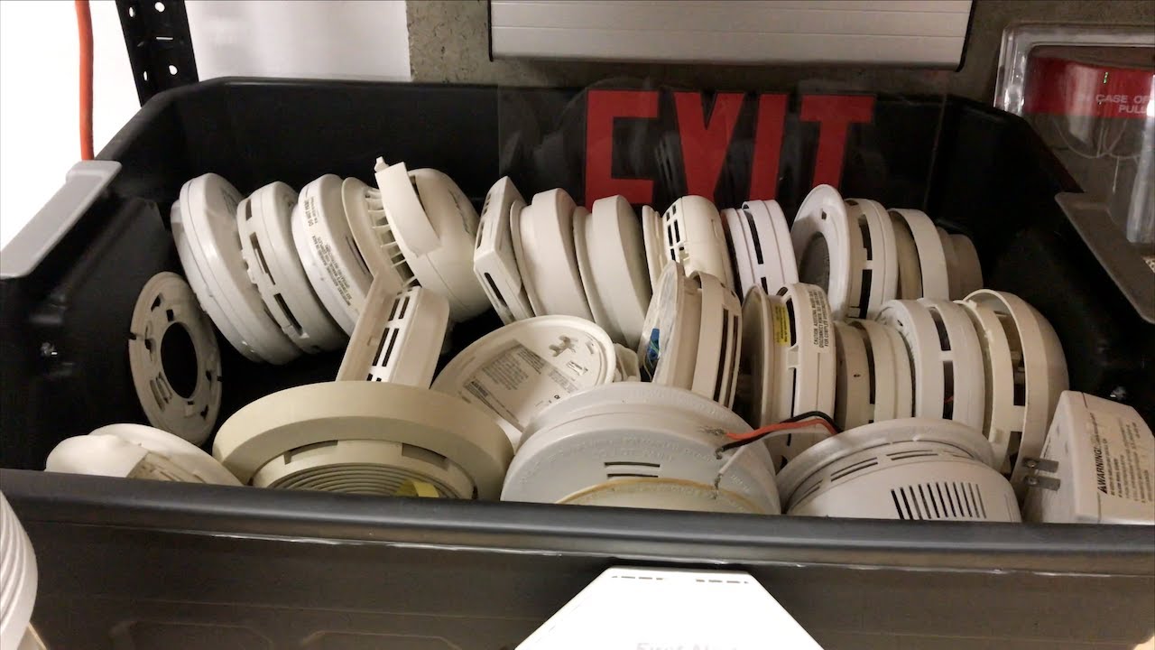 Testing Vintage Smoke Alarms