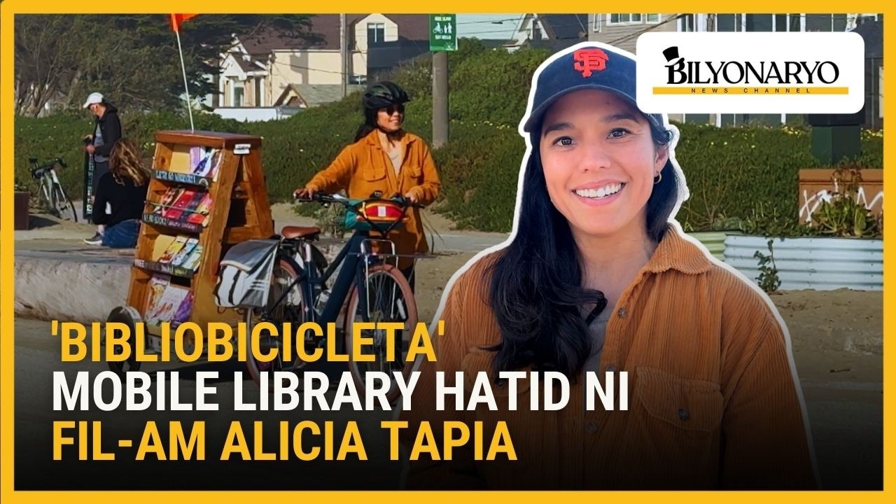 Bibliobicicleta: Алисия Тапиа, библиотекарь филиппино-американского происхождения, представляет м...