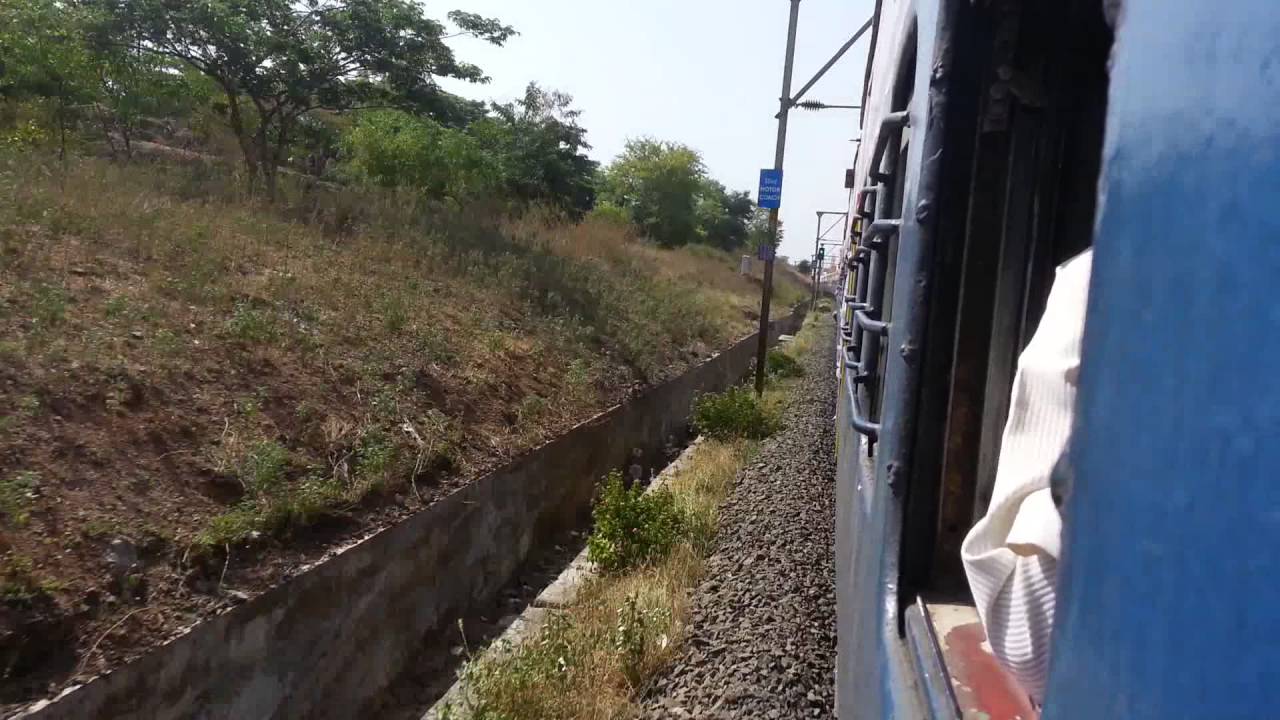12127 Intercity Express getting furious.