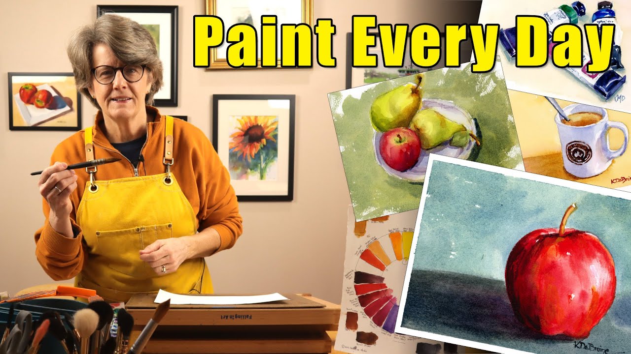 Accept the Challenge: Paint Every Day