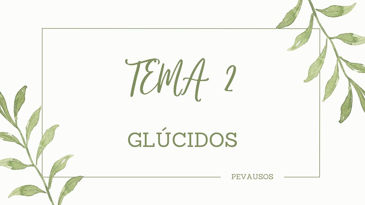 BIOLOG&Iacute;A SELECTIVIDAD. GL&Uacute;CIDOS