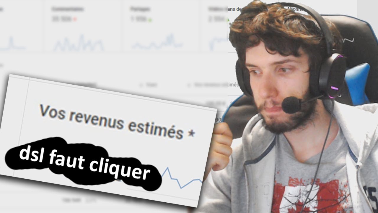 Est-ce que je vis de YouTube & Combien je gagne