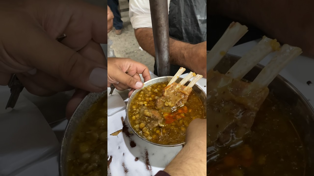 Lahore&rsquo;s Most Expensive Nashta | Mutton Chanay #streetfoodlahore #nashta #muttonchanay