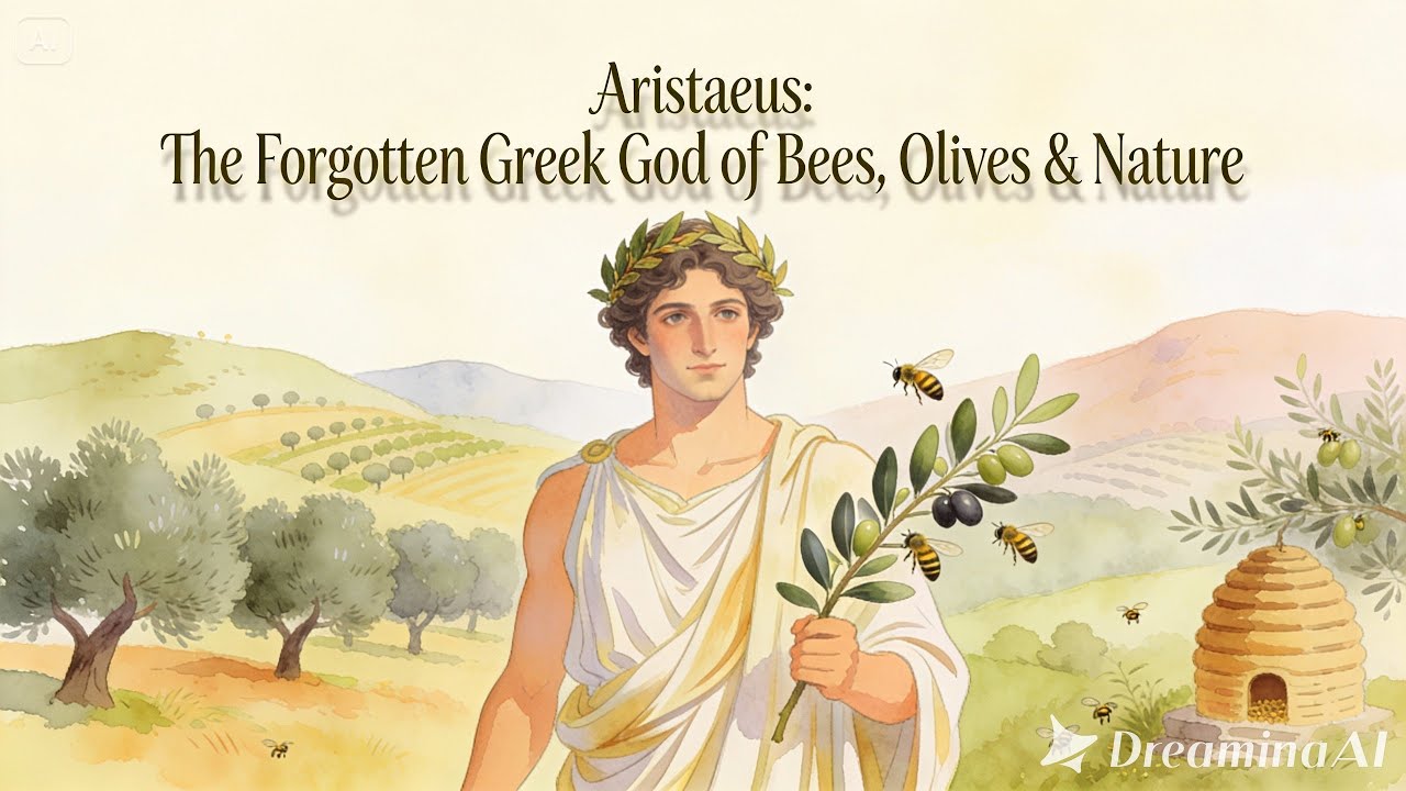 Aristaeus: The Forgotten Greek God of Bees, Olives & Nature | Whisper Story for Sleep