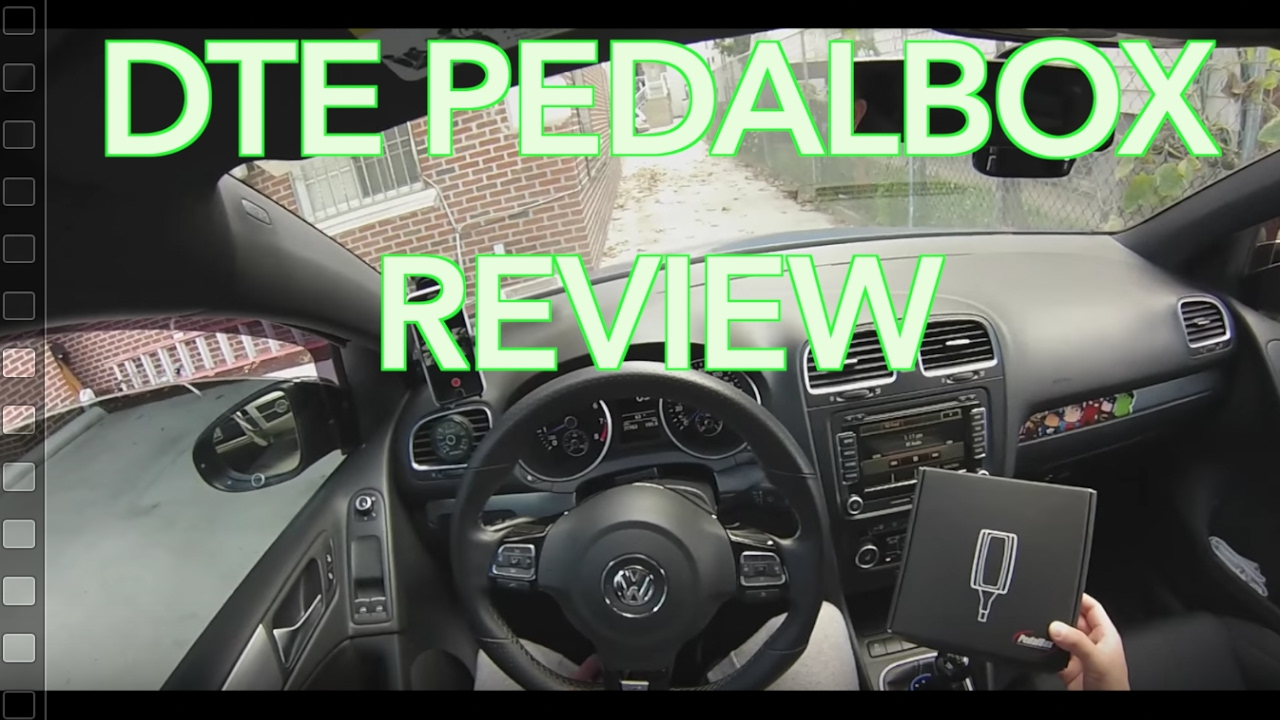 Обзор: DTE PedalBox 3712 Remus Responder 2012 2017 VW MK6 MK7 GTI Golf R
