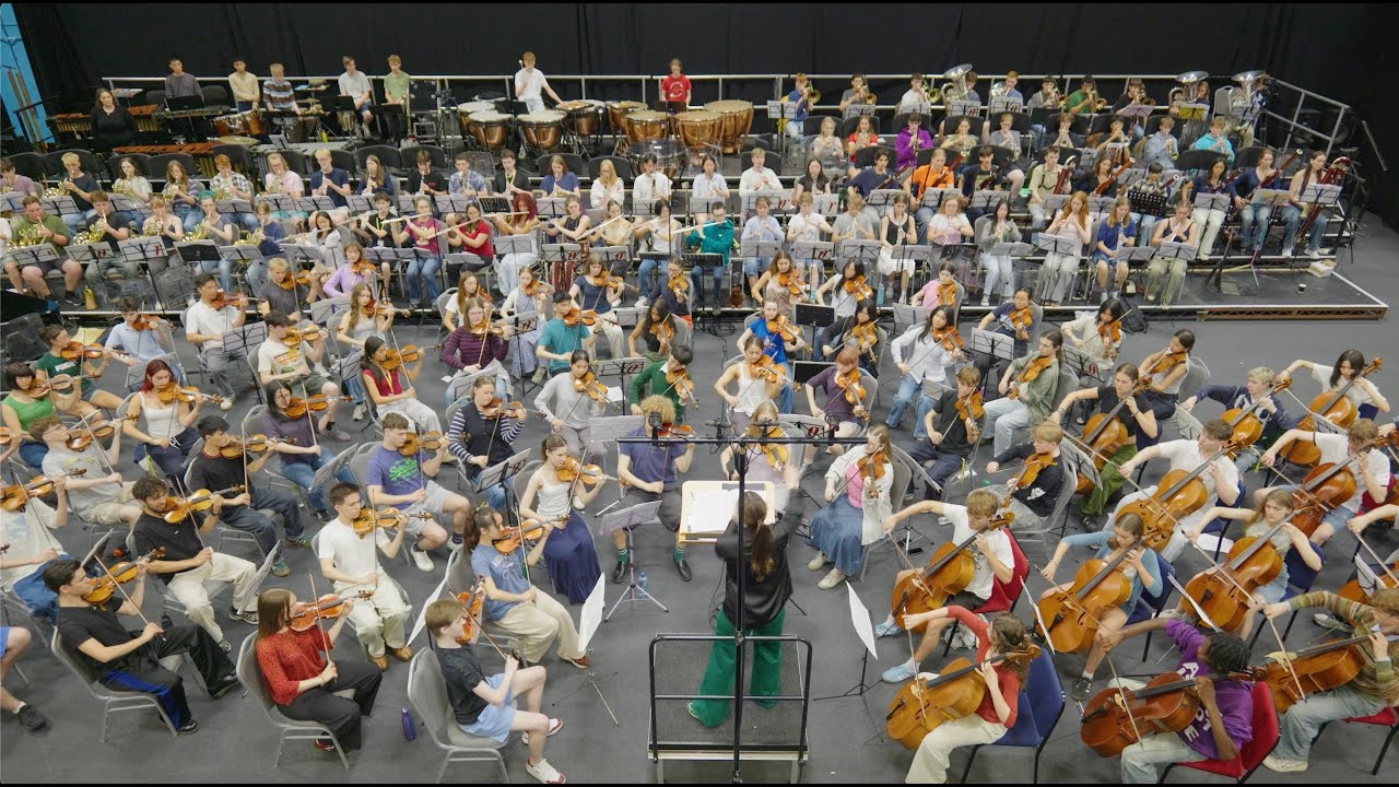 'Jupiter' from Holst's 'The Planets' | The National Youth Orchestra in rehearsal